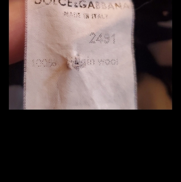 Dolce & Gabbana Skirt size S zebra black white Vergin wool euro - Picture 8 of 12